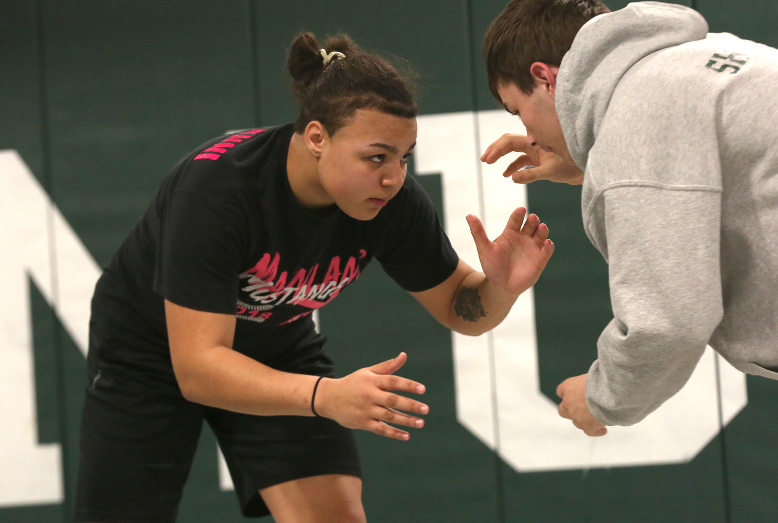 Amirah Giorgianni Mainland wrestler